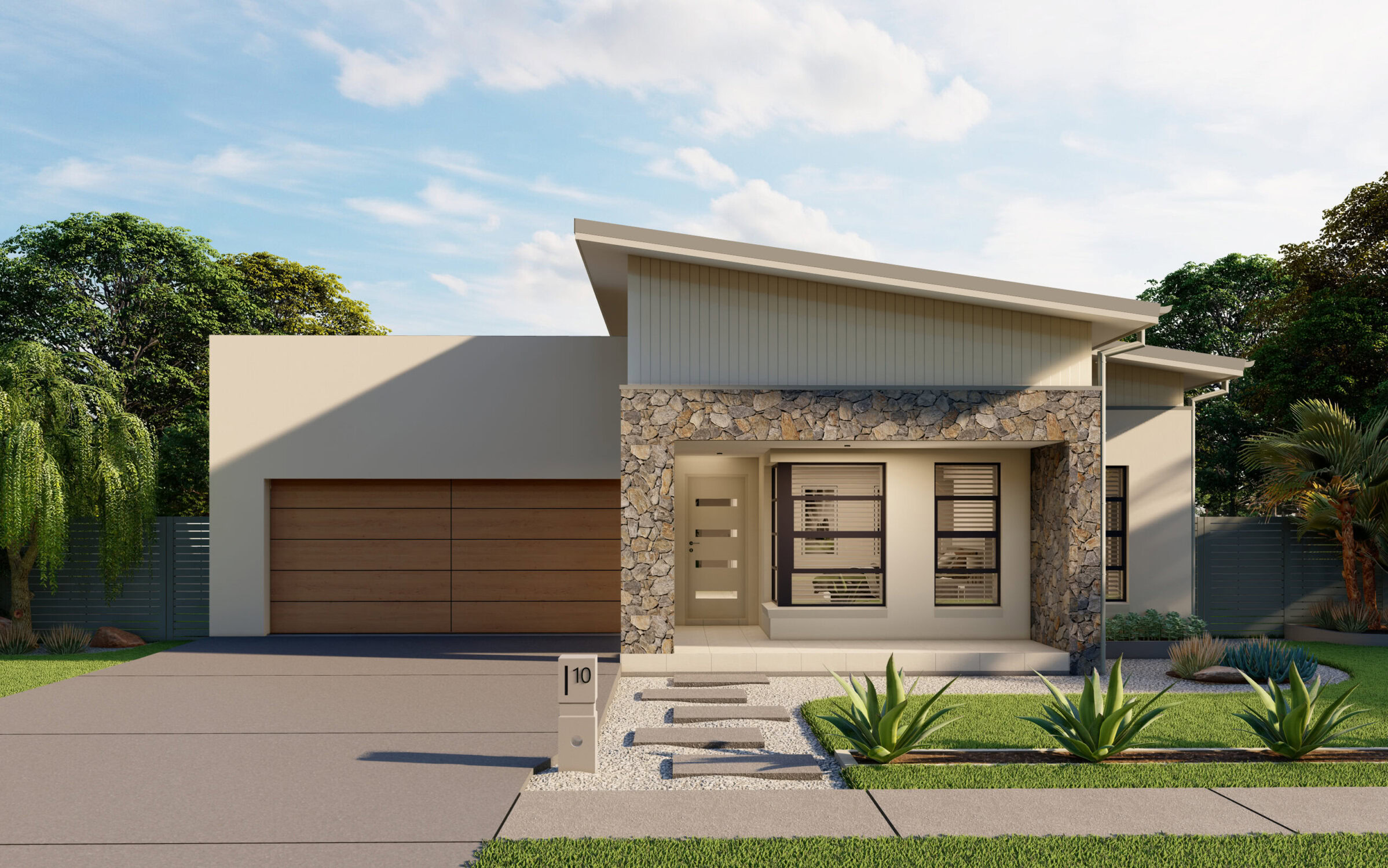 R200 - KUBU PREMIUM SEABREEZE - DAYLIGHT 1 - STONE FACADE