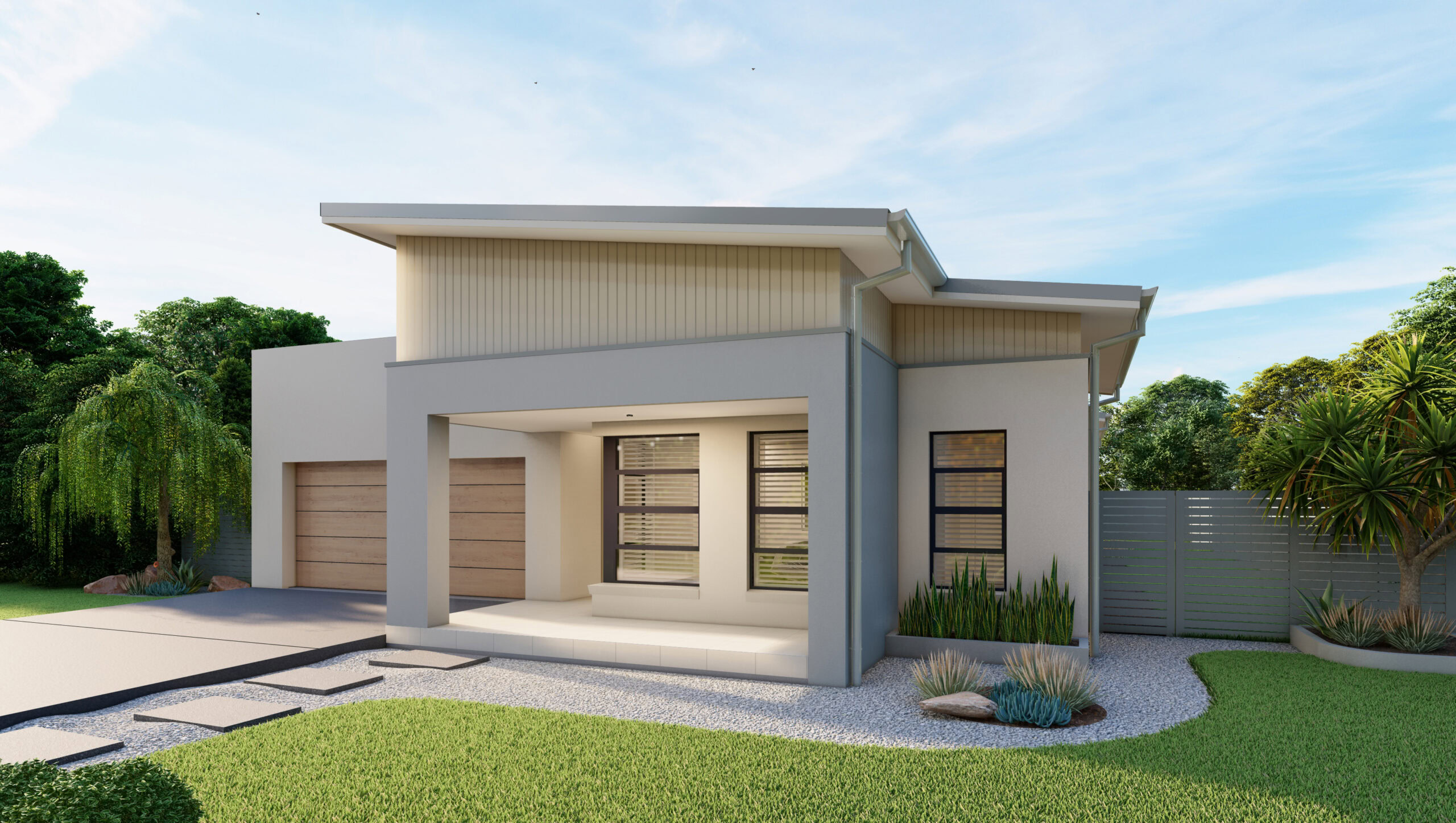 R200 - KUBU PREMIUM SEABREEZE - DAYLIGHT 2 - RENDERED FACADE