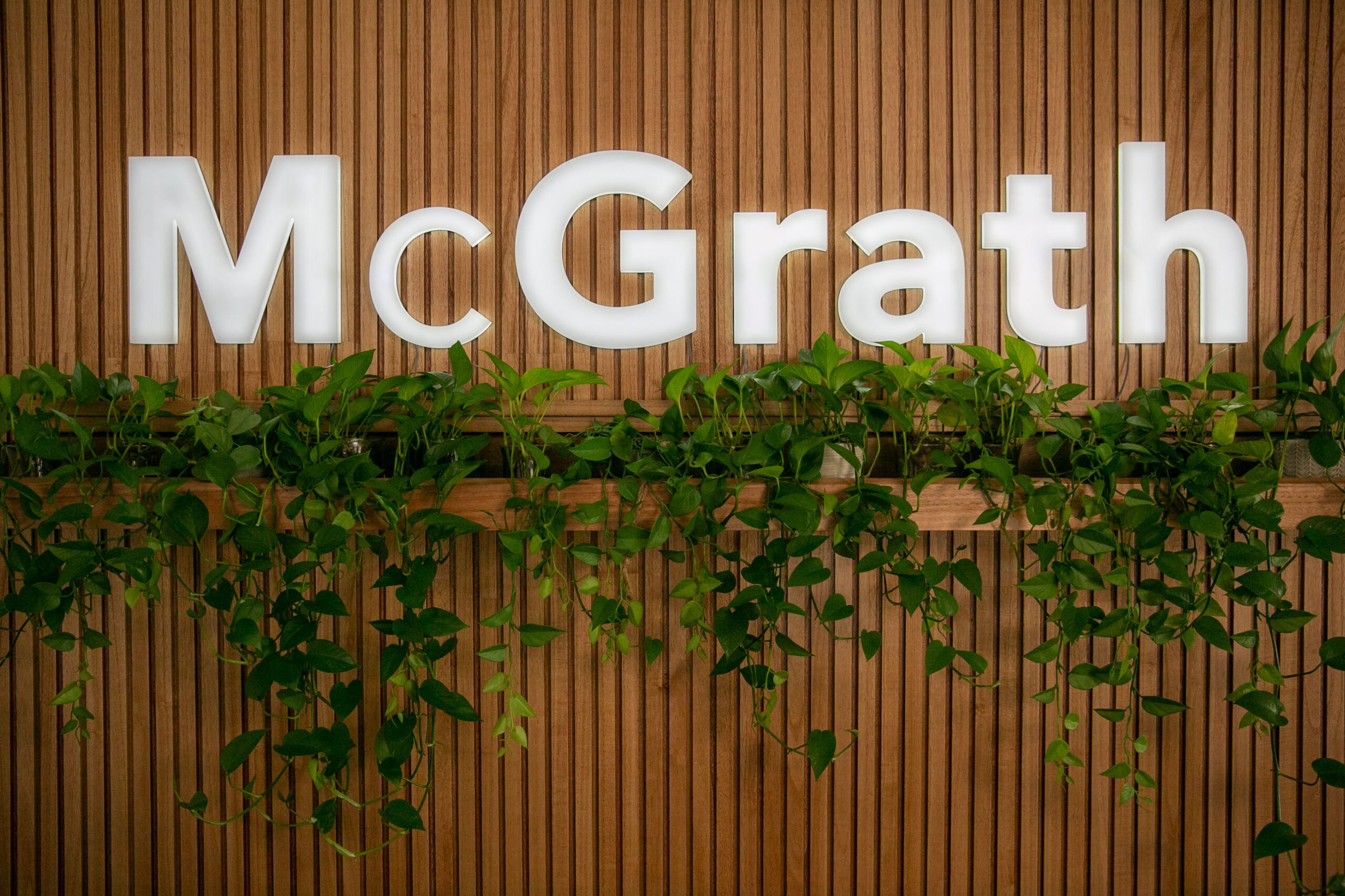 McGrath office backdrop