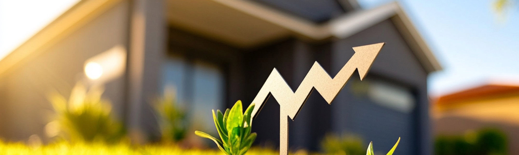 Two diverging paths, one labeled 'Traditional Retirement' and the other 'Property Investment', symbolizing the choice between different wealth-building strategies